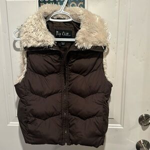 Big Chill Women's Brown and Cream Vest